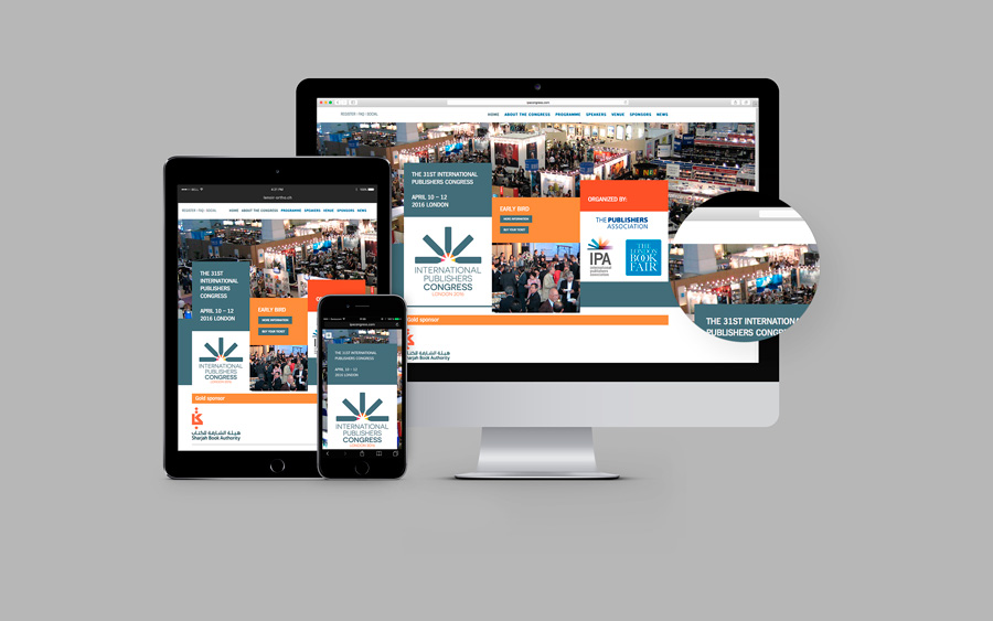 IPA Congress – Web design