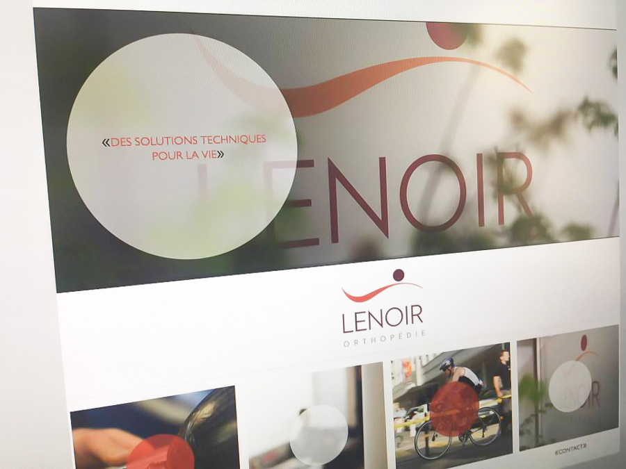 Lenoir Orthopédie – Website design – 2015